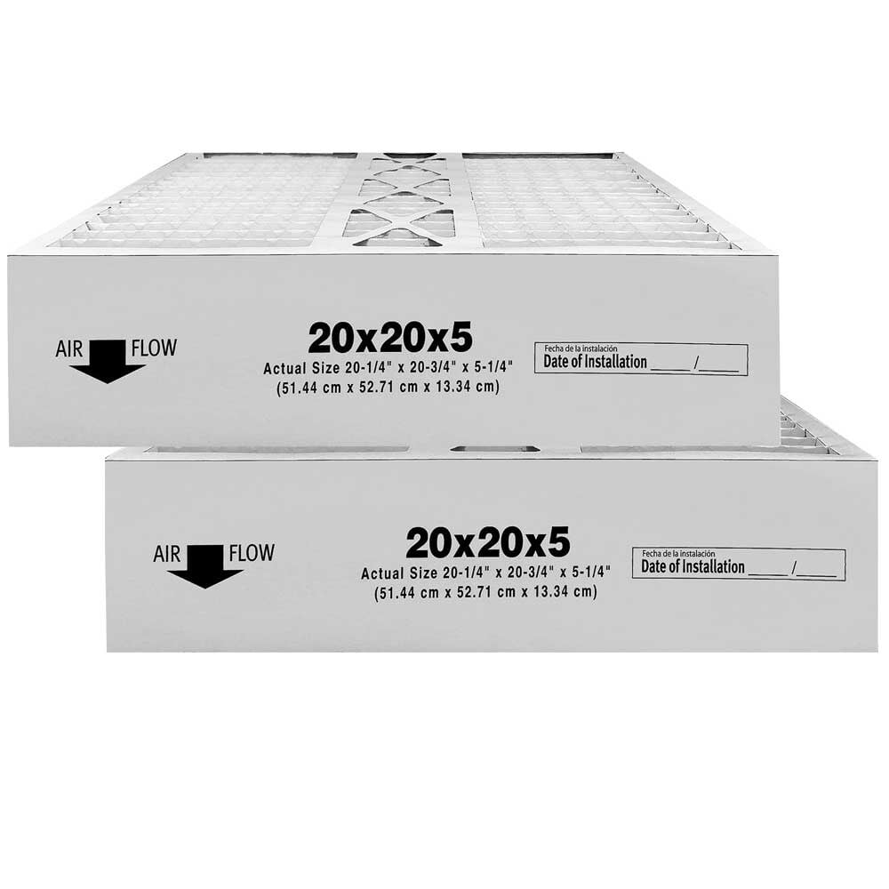 Goodman P102-2020 MERV13 20x20x5 Air Filters 2-Pack